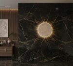 ⁦ابليك ليد حجر دائري⁩ - الصورة ⁦2⁩