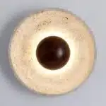 ⁦ابليك ليد حجر دائري مودرن⁩ - الصورة ⁦2⁩