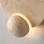 ⁦ابليك جداري حجر دائري⁩ - الصورة ⁦2⁩