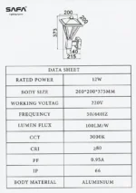 Outdoor LED Wall Light - Image 3