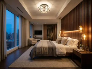 إضاءة غرف النوم