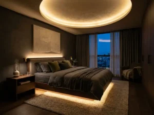 إضاءة غرف النوم