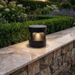 Outdoor LED wall sconce