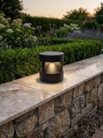 Outdoor LED wall sconce