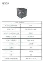 Outdoor LED wall sconce - Image 3