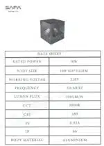 Outdoor LED wall sconce - Image 3
