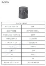 Outdoor LED wall sconce - Image 3