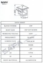 Outdoor LED Wall Light - Image 3