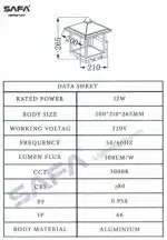 Outdoor LED Wall Light - Image 3