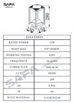 Outdoor LED Wall Light - Image 3