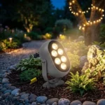 spike floodlight for garden