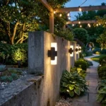 up down outdoor LED acrylic