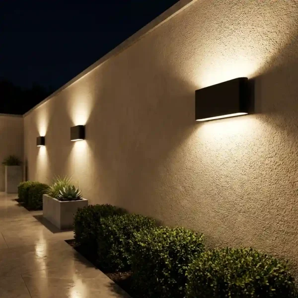 Modern up down outdoor LED